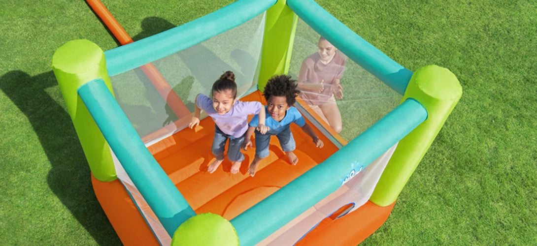 bestway inflatable bouncy castle