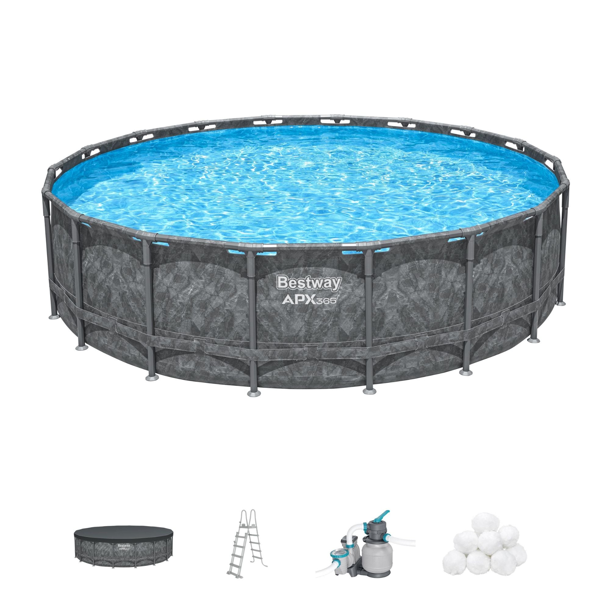 18ft round swimming pool