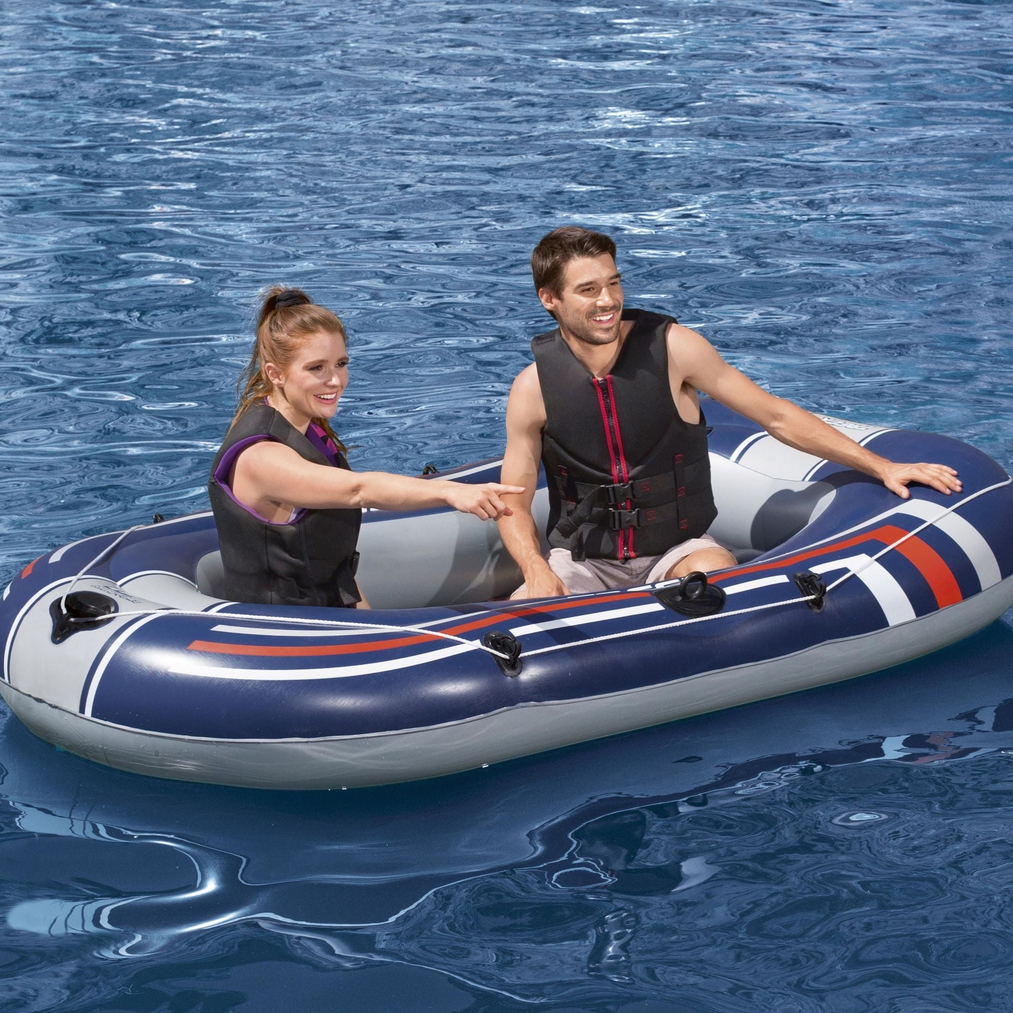 Hydro-Force 2 Person Inflatable Raft Treck