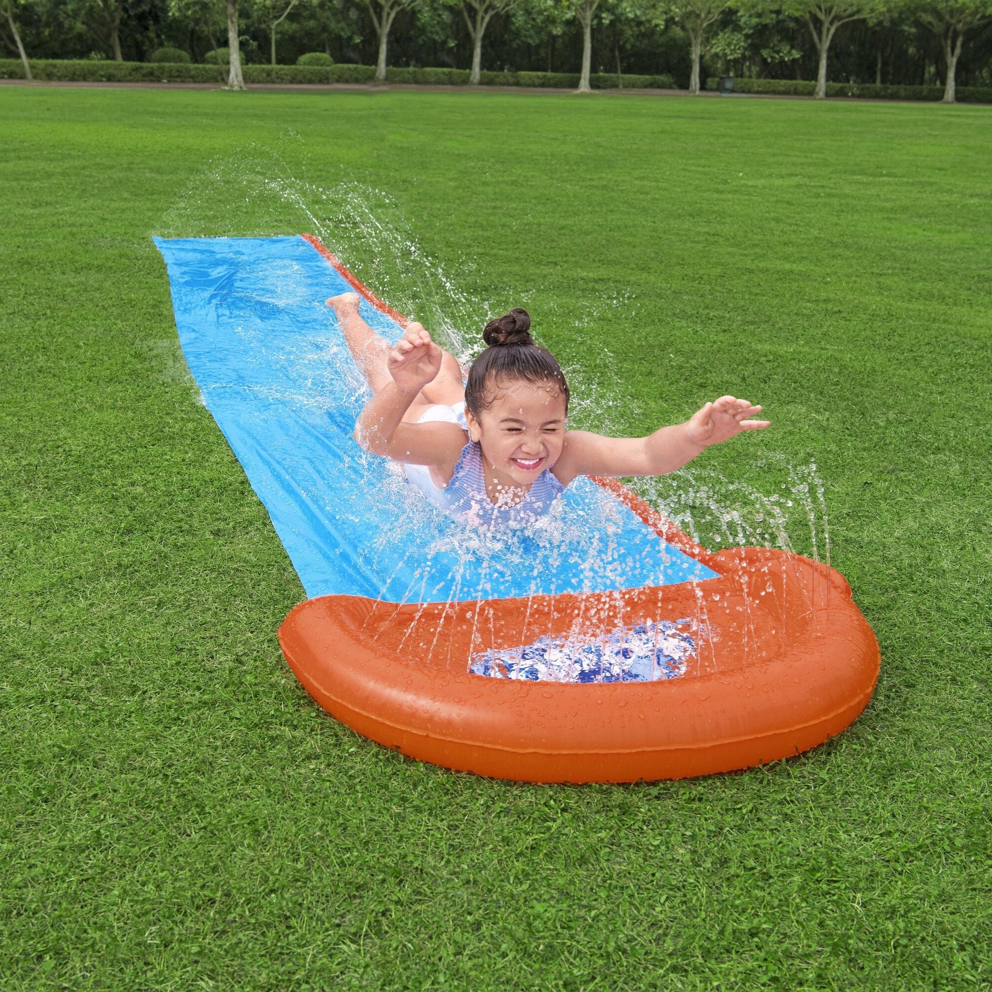 H2OGO! Single Slip Water Slide, with Sprinklers