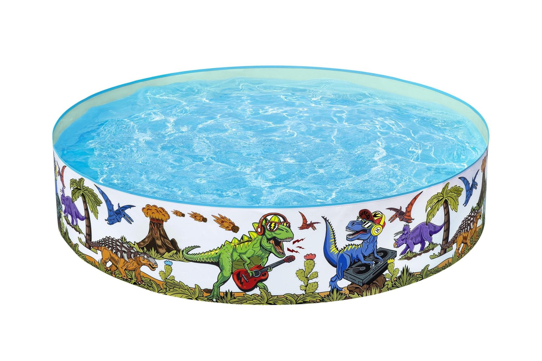 Dinosaur Themed Kids Inflatable Paddling Pool