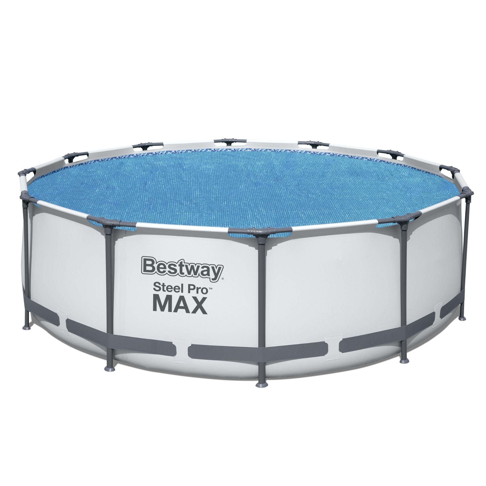 12ft Solar Pool Cover for Steel Pro Max Above Ground Pool