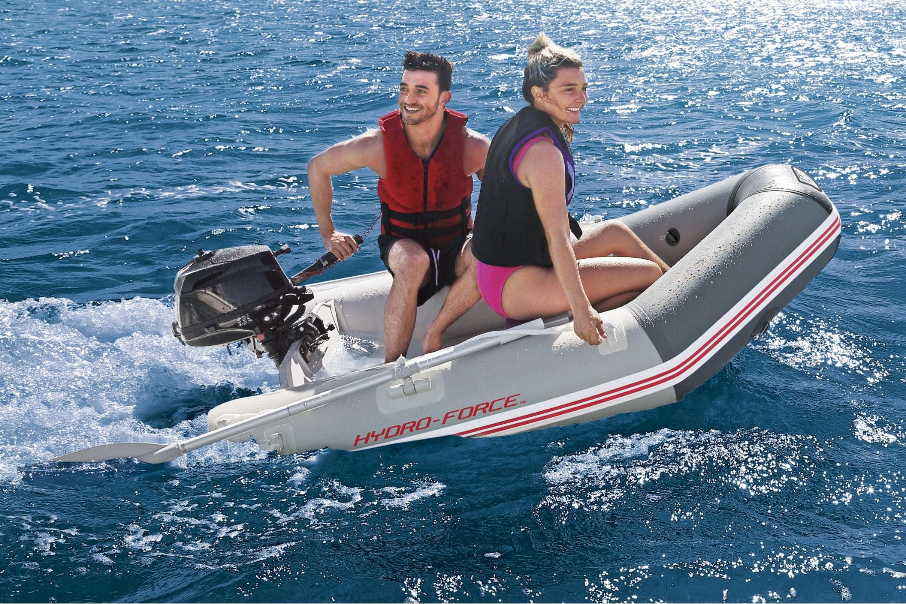 Hydro-Force 2 Person Inflatable Sport Boat - Caspian