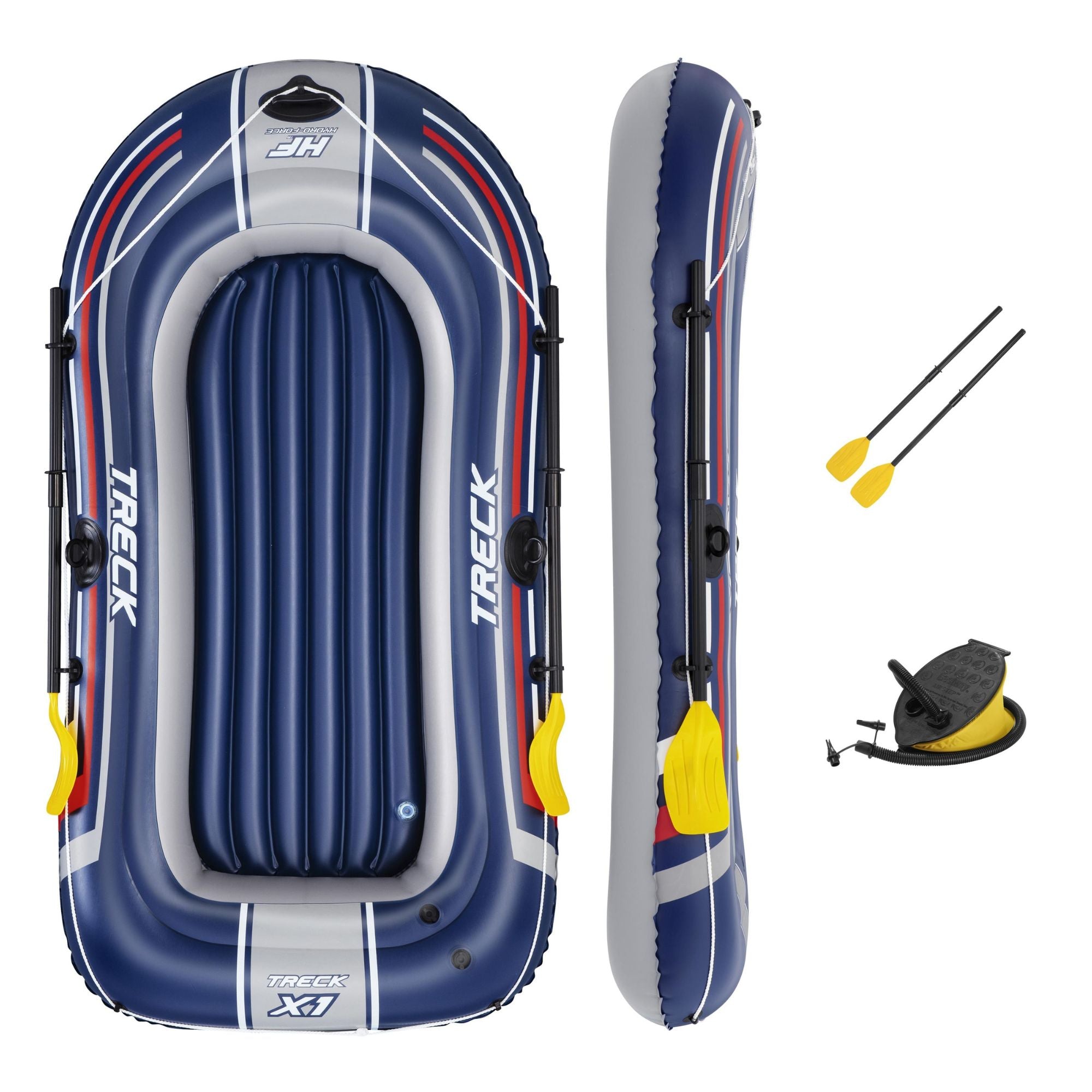 Hydro-Force 2 Person Inflatable Raft Treck Set Treck