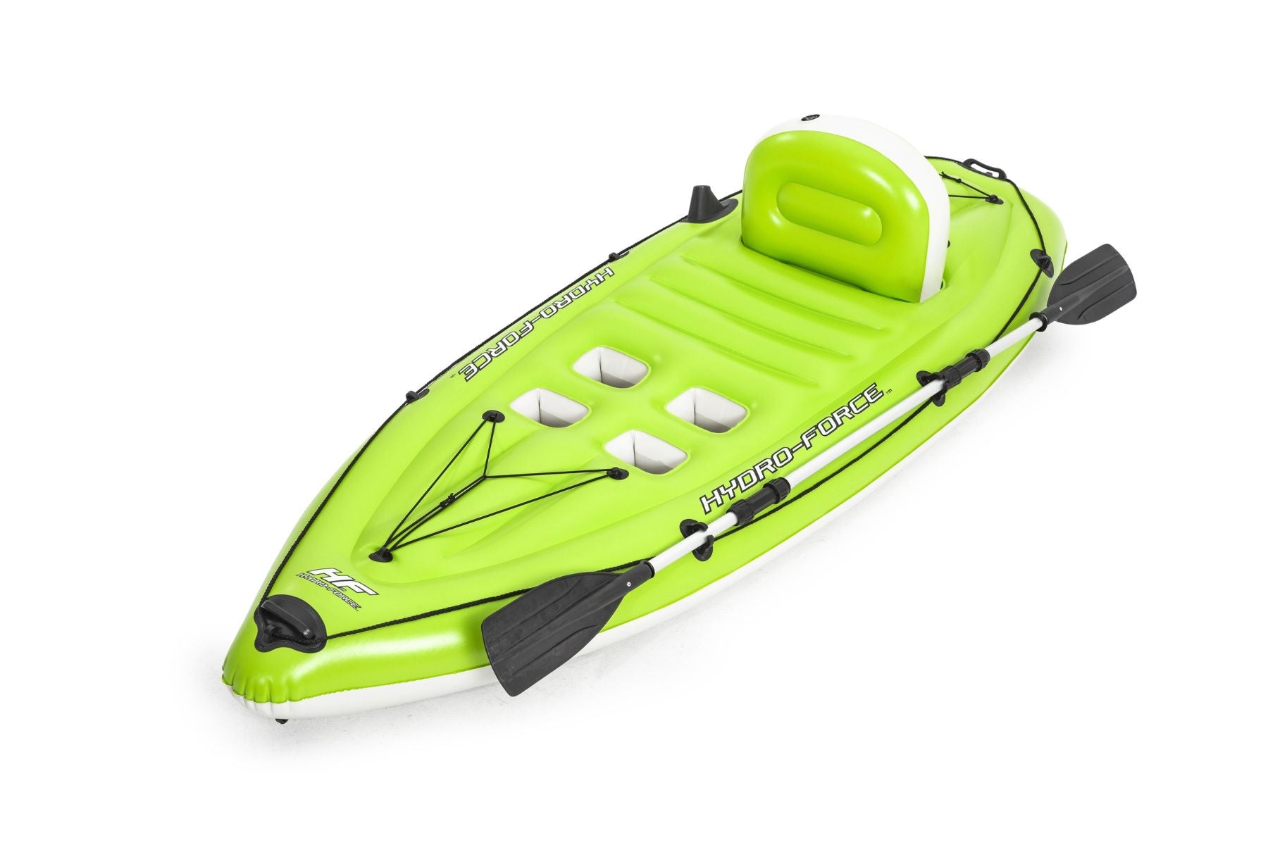 Hydro-Force 1 Person Inflatable Fishing Kayak Complete Set