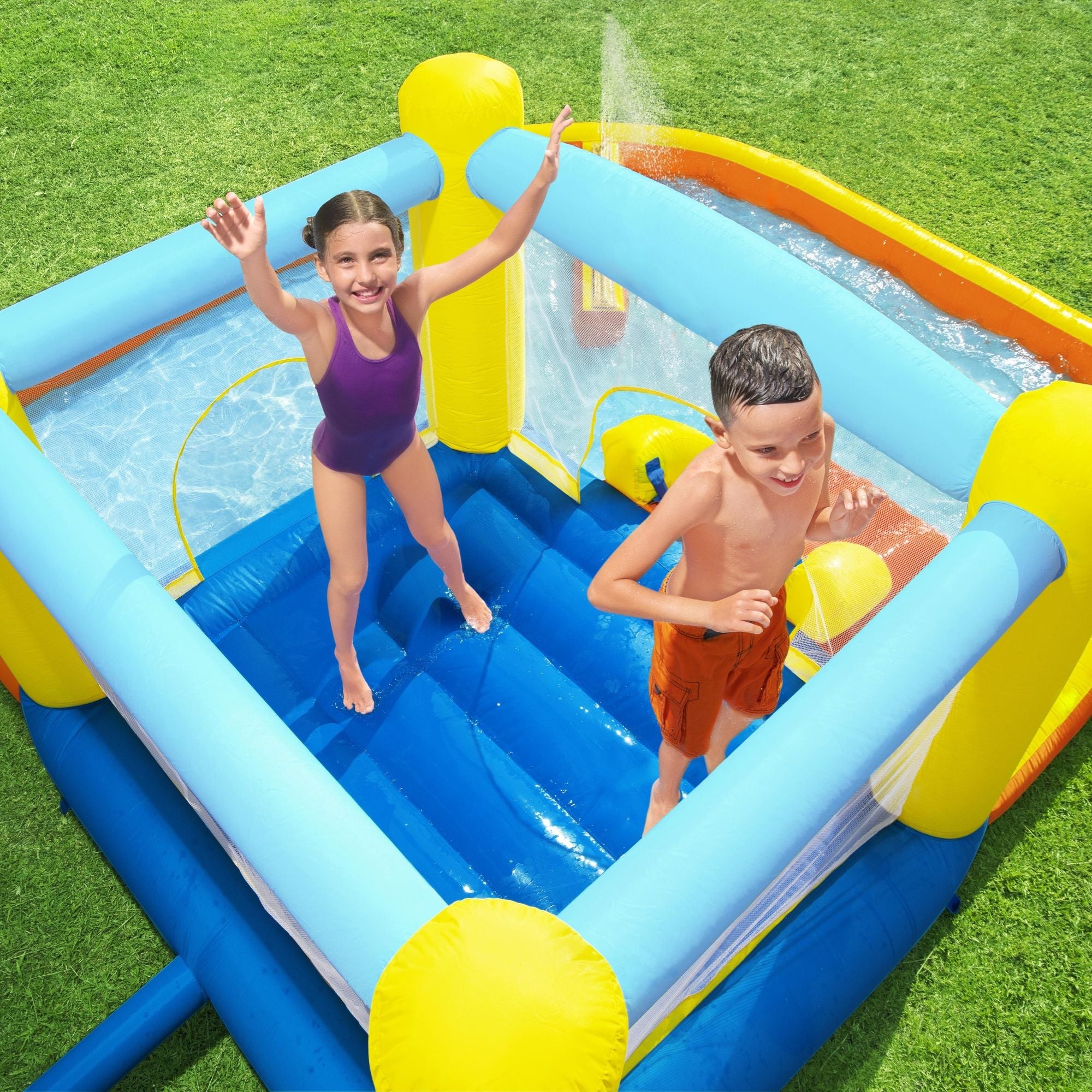 H2OGO! Kids Inflatable Beach Bounce Water Park Bouncy Castle