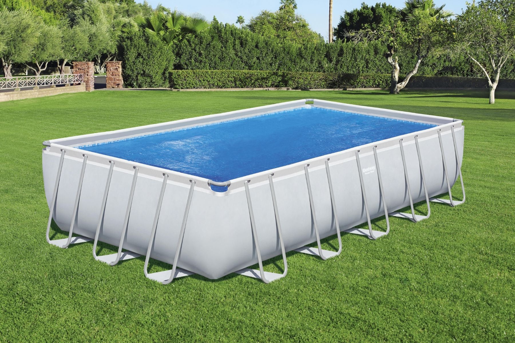 24ft  Solar Pool Cover for Power Steel Above Ground Pools