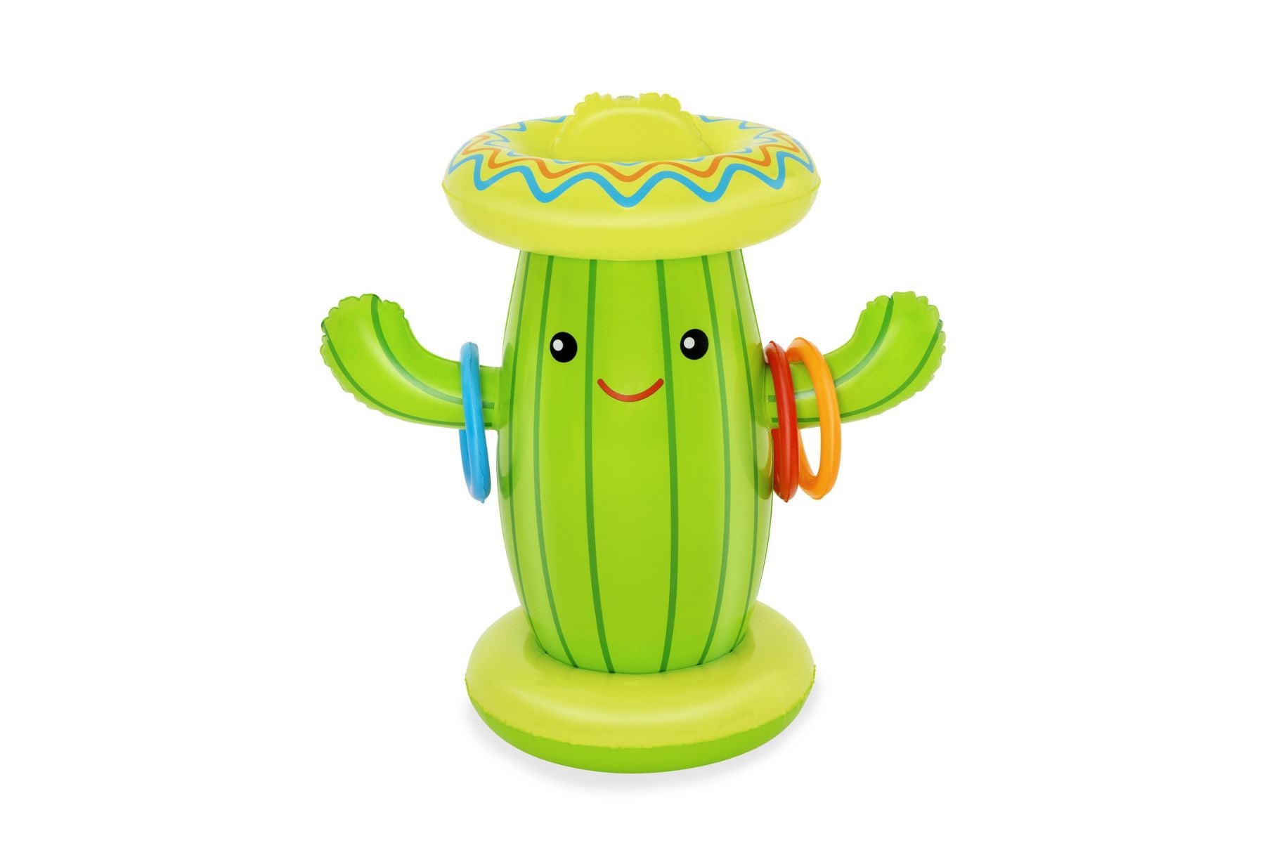 Inflatable Cacti Sprinkler, with Ring Toss