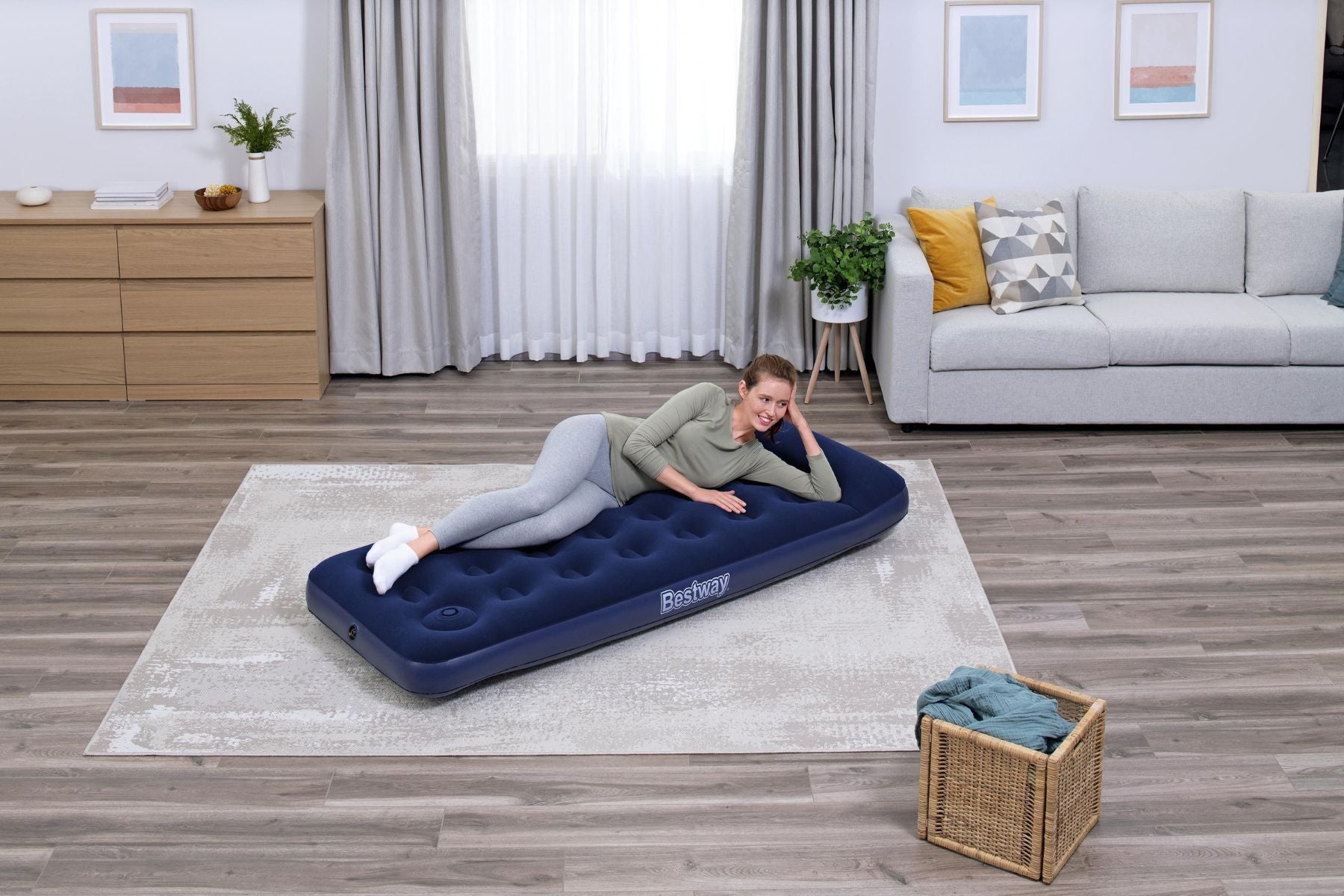 air bed single adult 