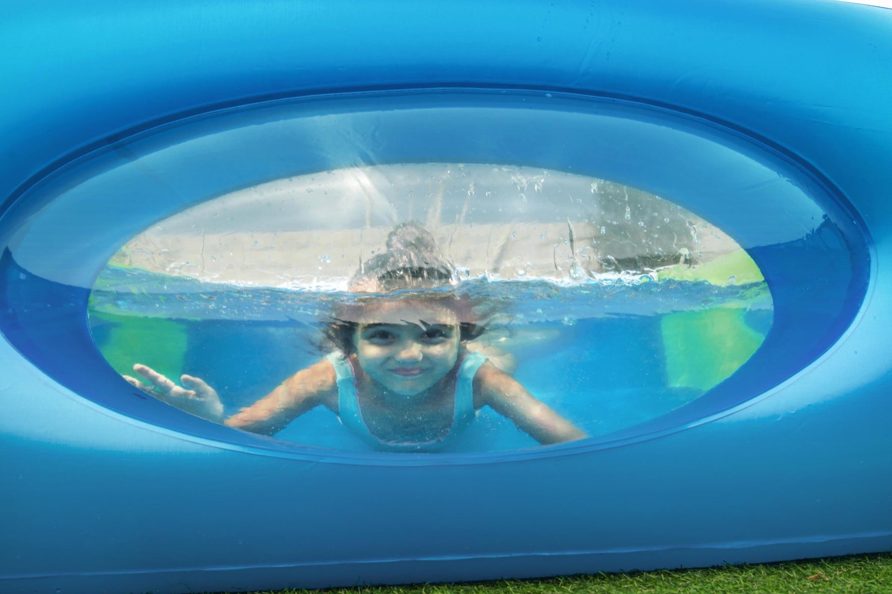 Kids Inflatable Paddling Pool with Window