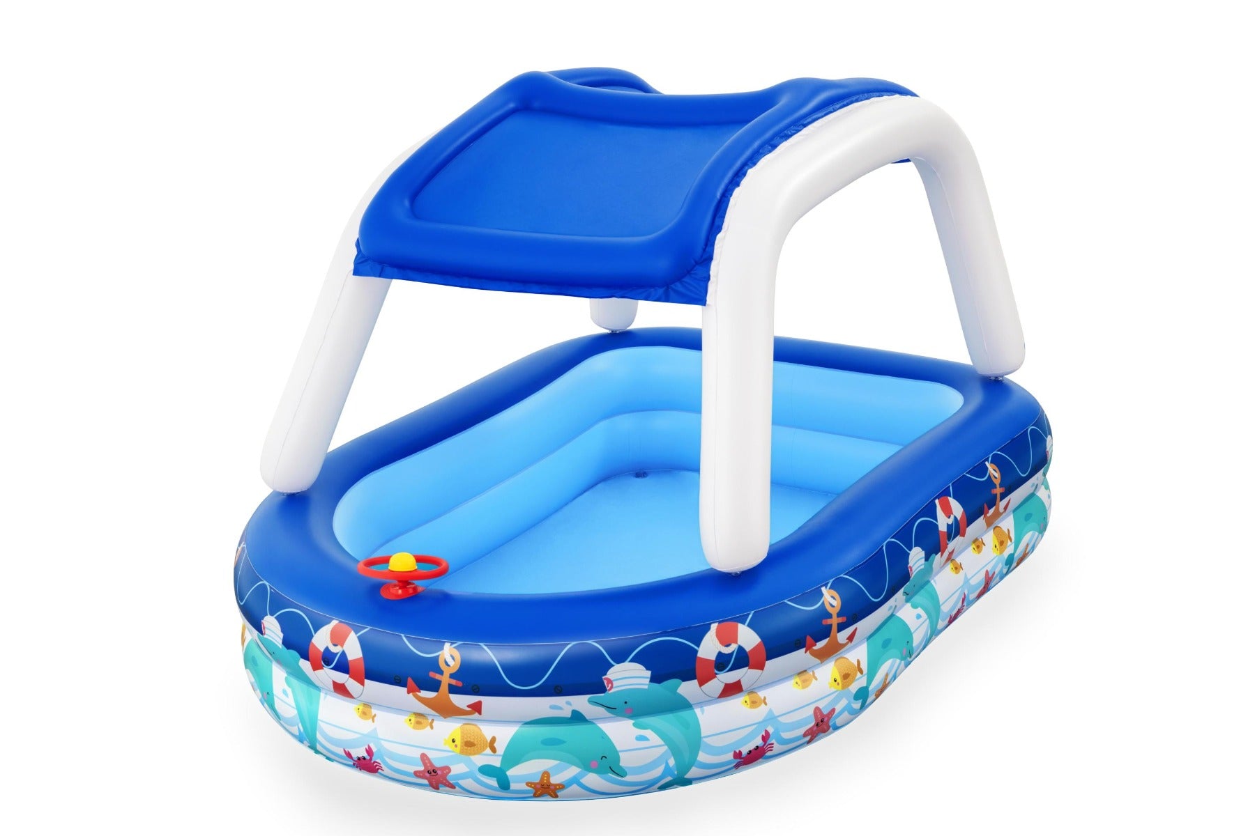 Sea Captain Kids Inflatable Paddling Pool Play Center