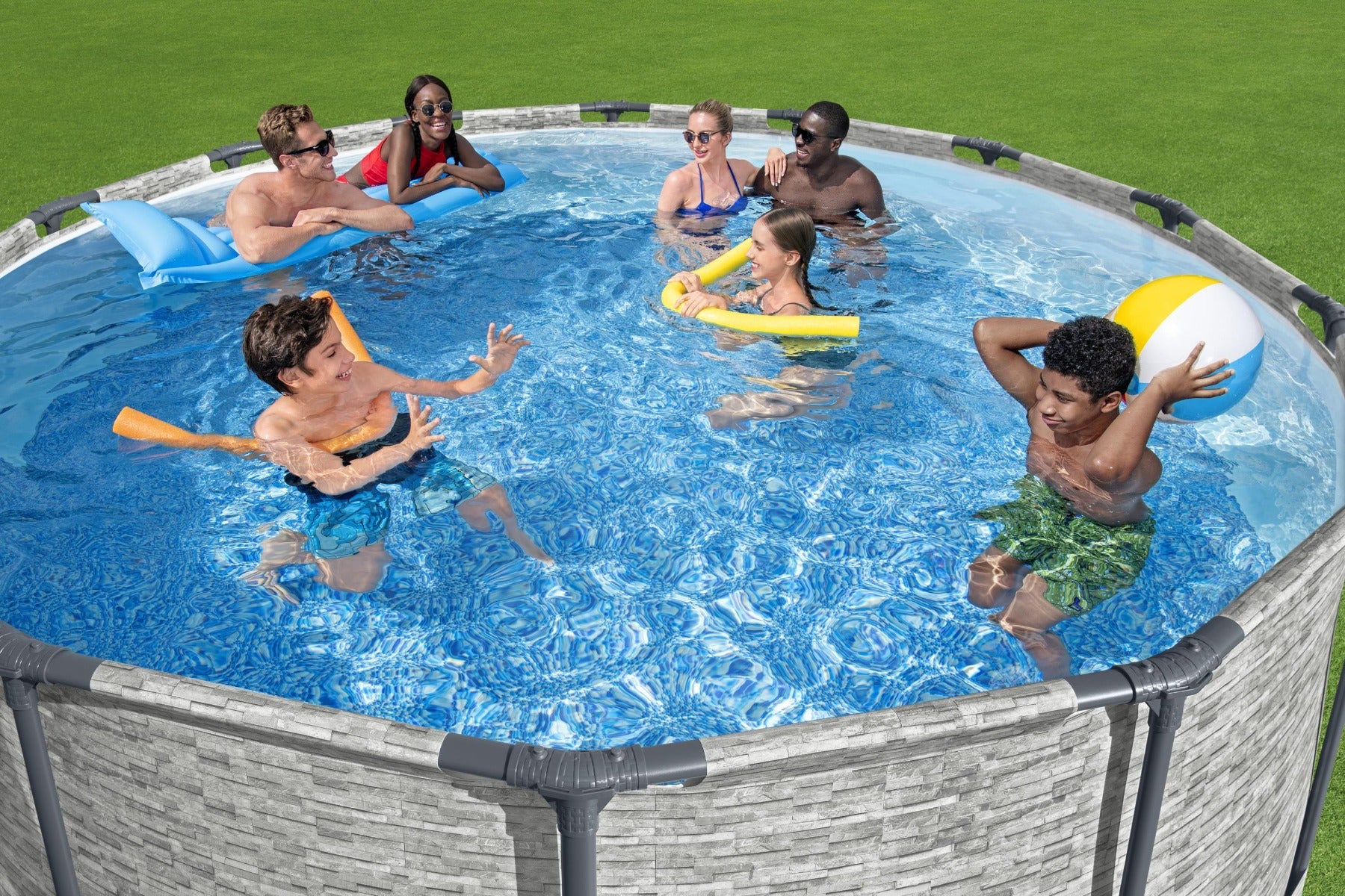 family garden pool