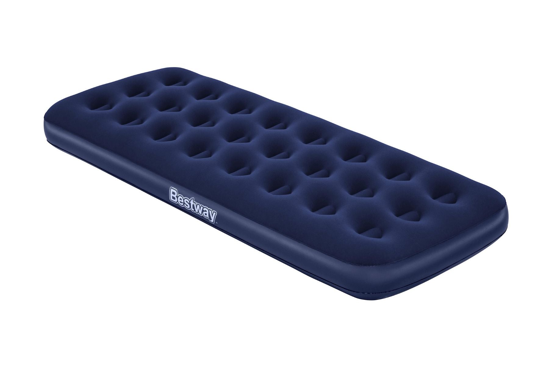 Single Flocked Airbed Inflatable Air Mattress