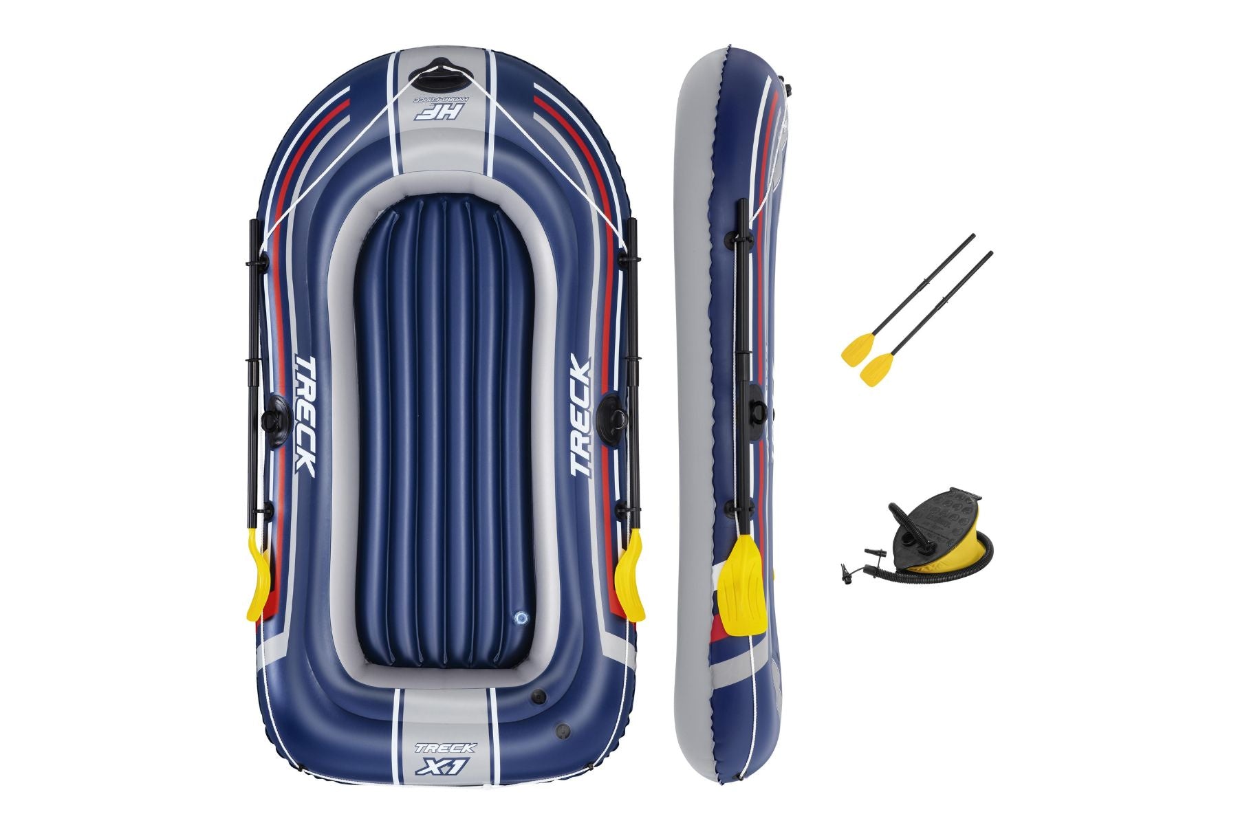 Hydro-Force 2 Person Inflatable Raft Treck Set Treck