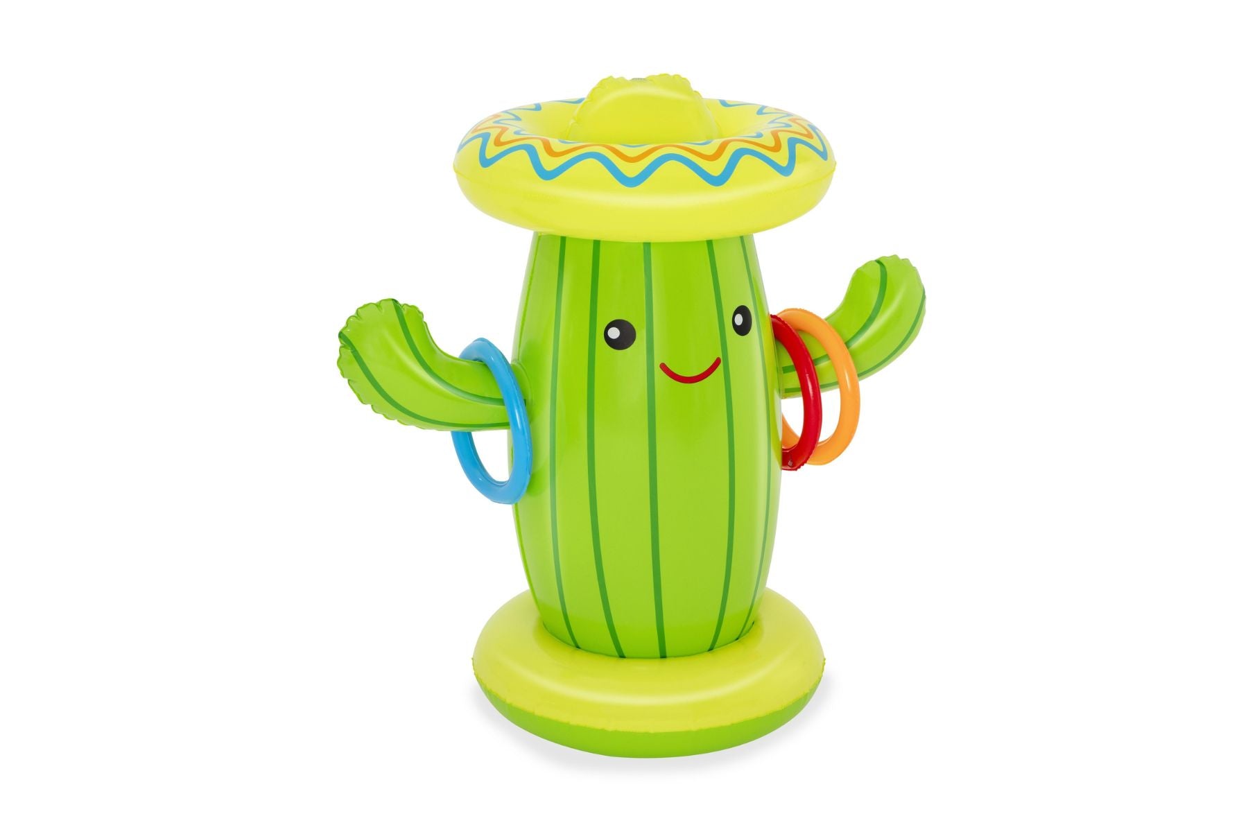 Inflatable Cacti Sprinkler, with Ring Toss