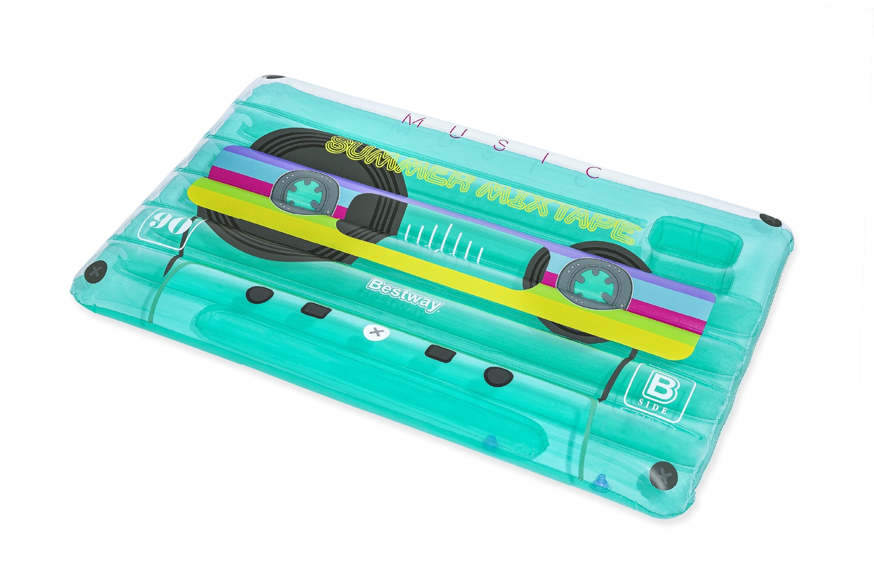 Inflatable Cassette Tape Pool Float