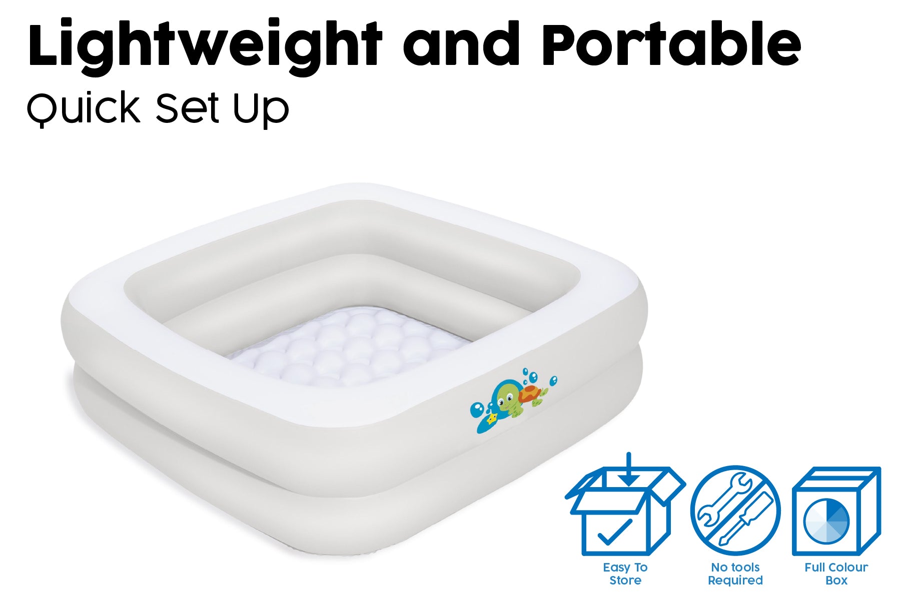 Inflatable Lightweight Baby Tub