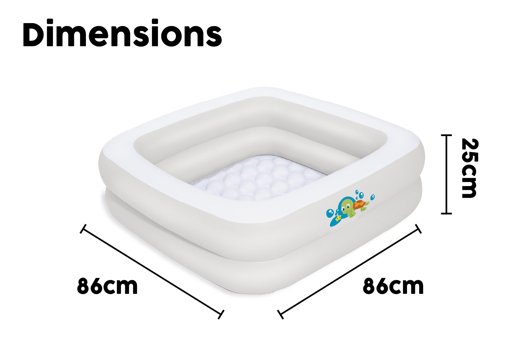 Inflatable Lightweight Baby Tub