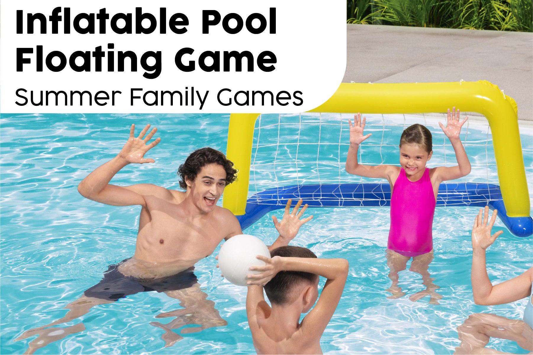 Inflatable Water Polo Pool Game Set