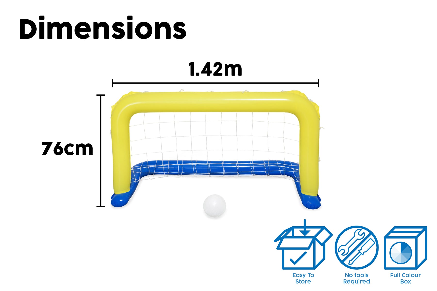 Inflatable Water Polo Pool Game Set