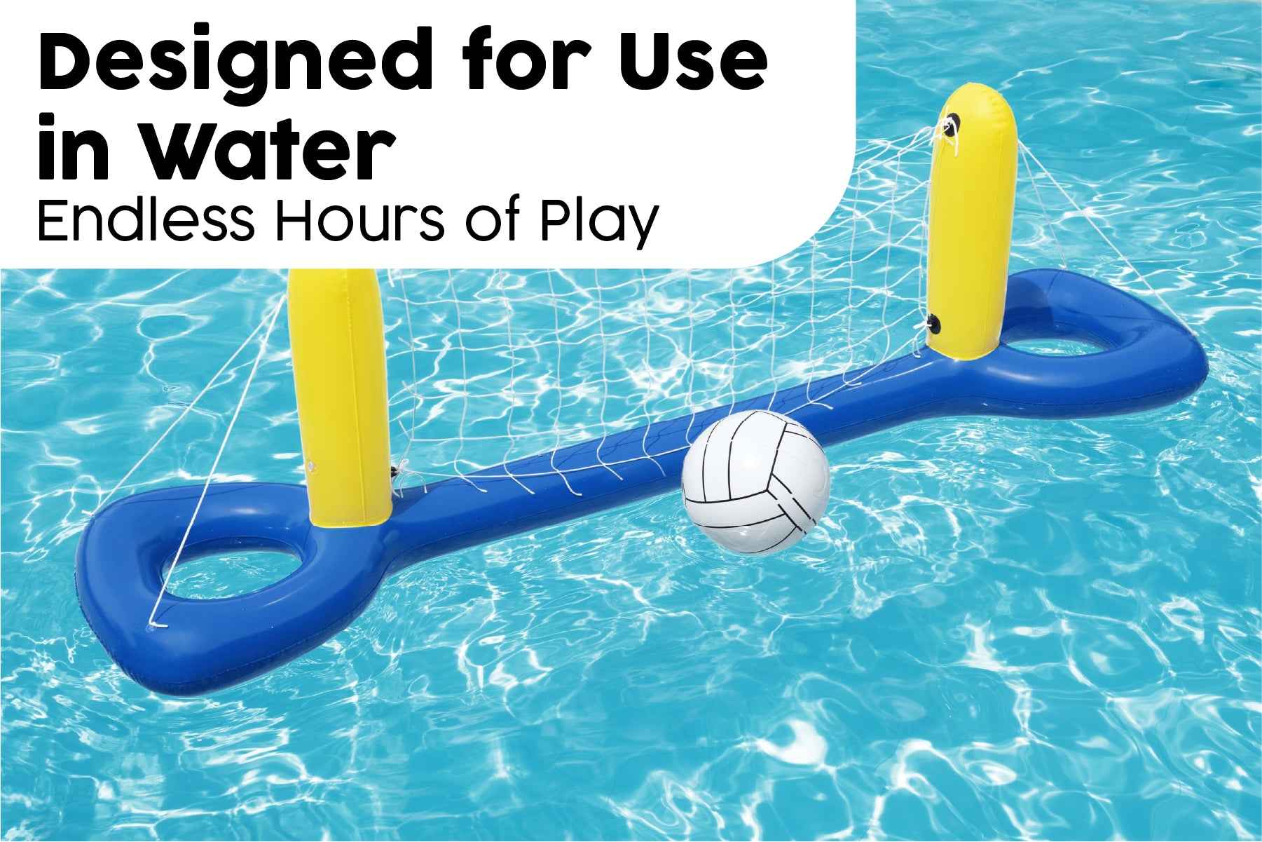 Inflatable Water Volleyball Pool Game Set