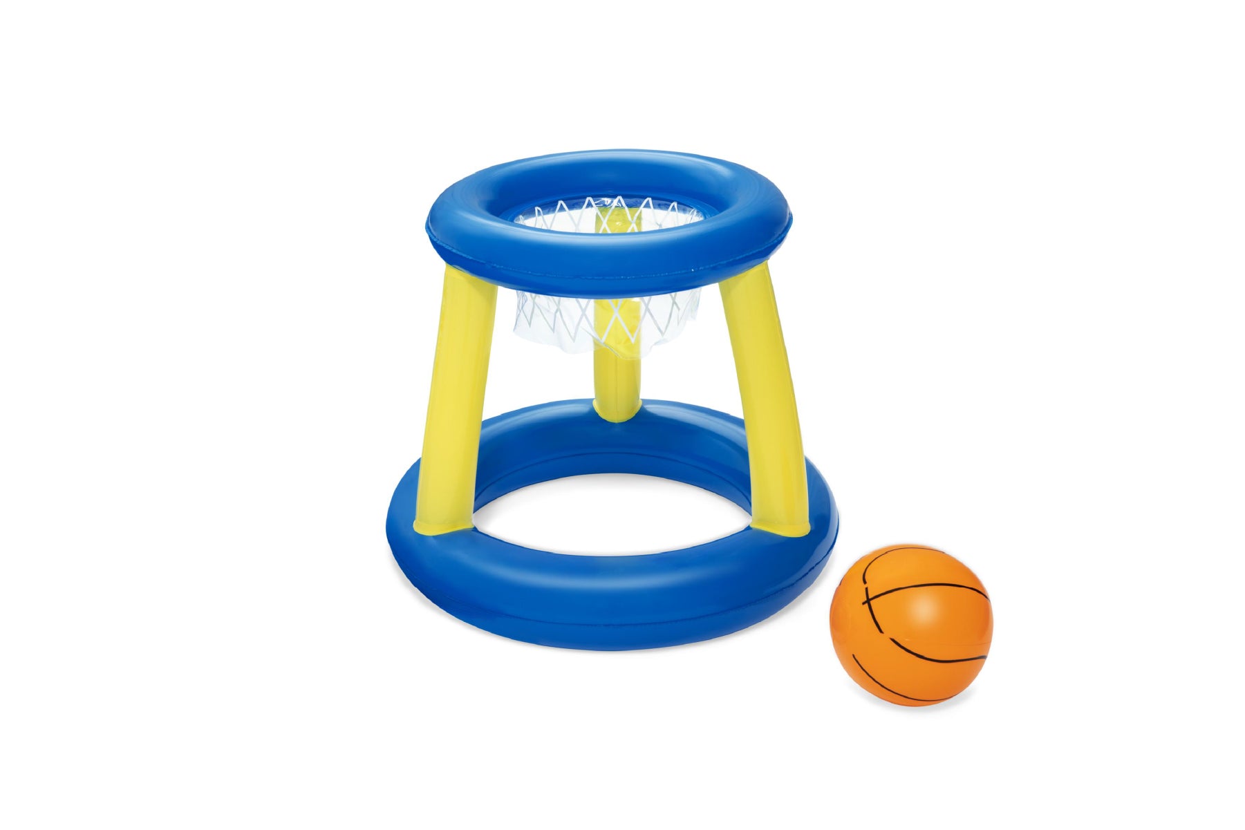 Inflatable Splash 'N Hoop Floating Basketball Pool Game Set