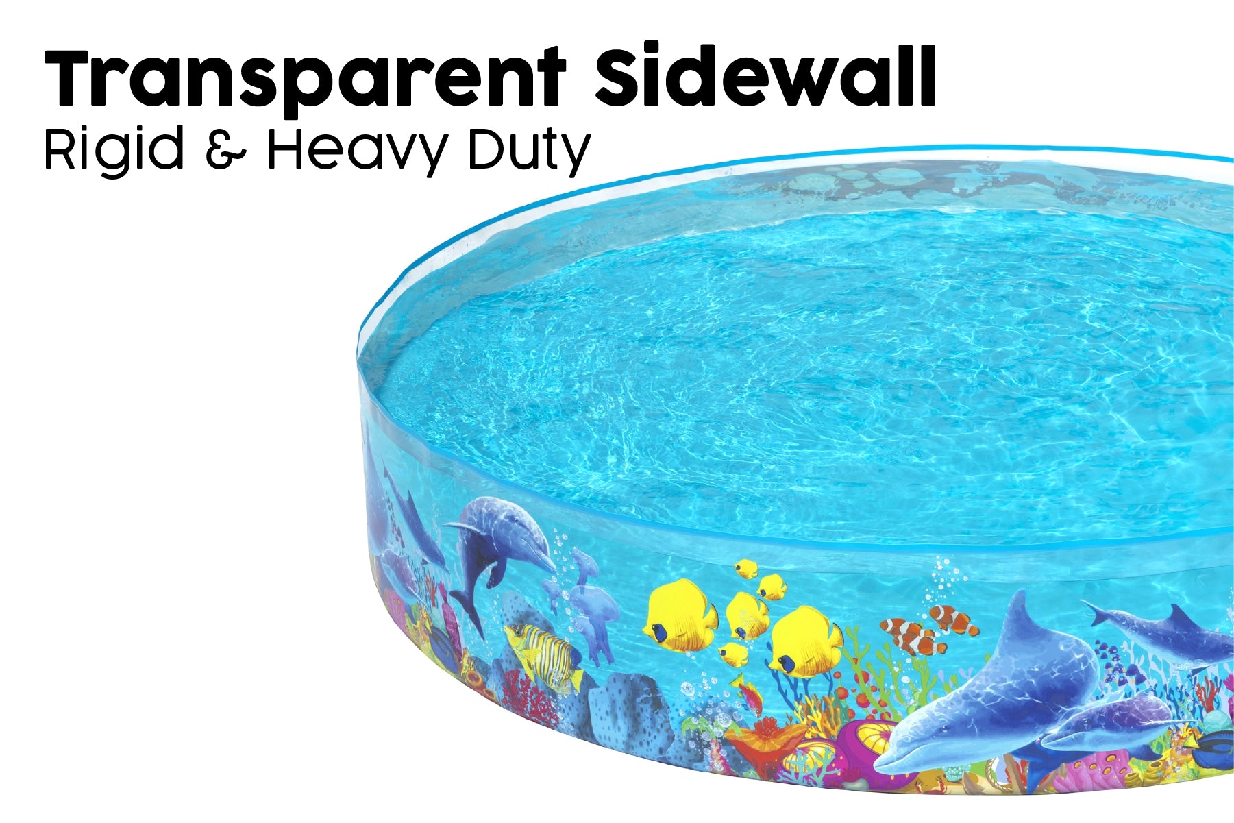 Sea Animals Themed Kids Inflatable Paddling Pool