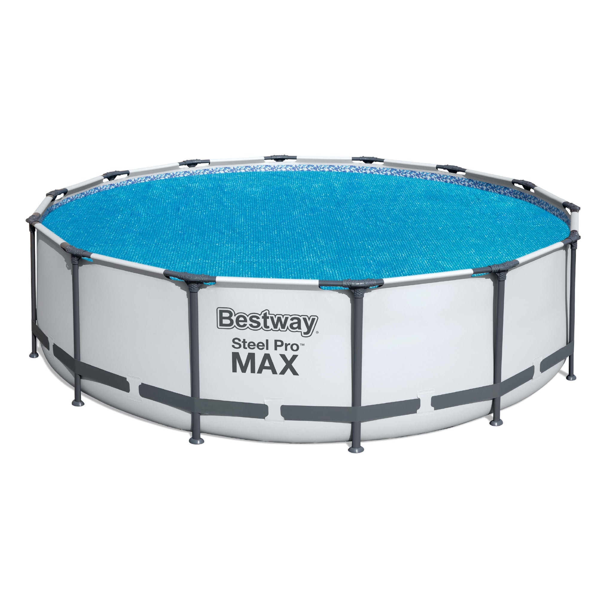 14/15ft Solar Pool Cover for Steel Pro Max Above Ground Pool