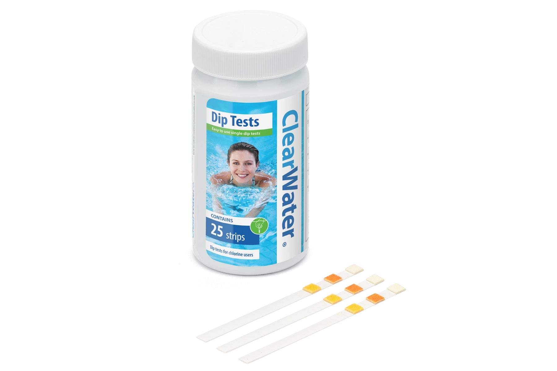 PH, Alkaline and Chlorine Dip Test Strips (25 Test Strips)