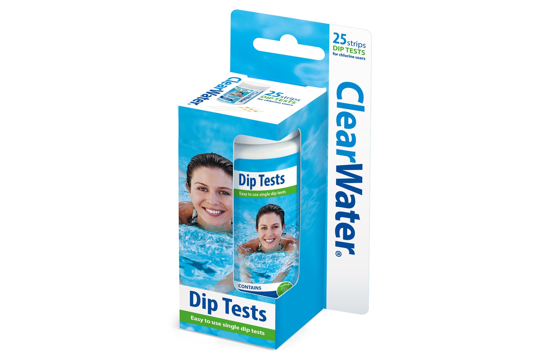 PH, Alkaline and Chlorine Dip Test Strips (25 Test Strips)