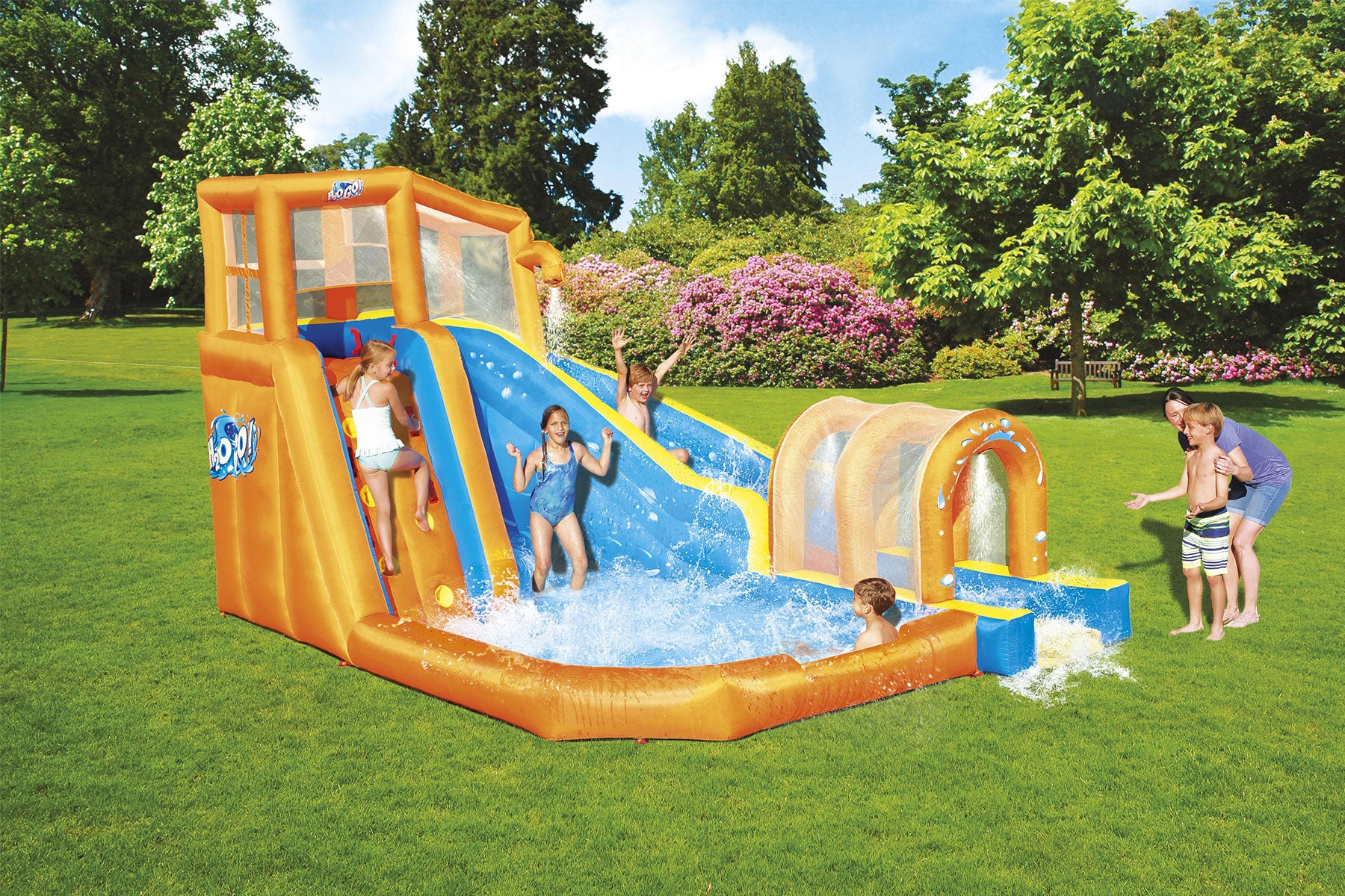 H2OGO! Inflatable Hurricane Water Park Bouncy Castle