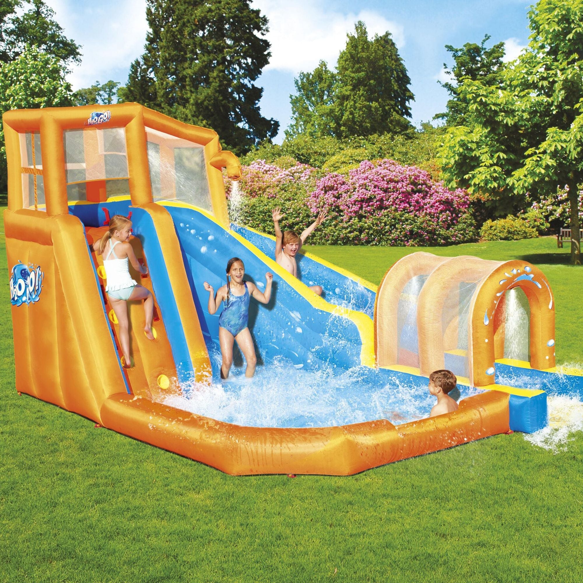 H2OGO! Inflatable Hurricane Water Park Bouncy Castle