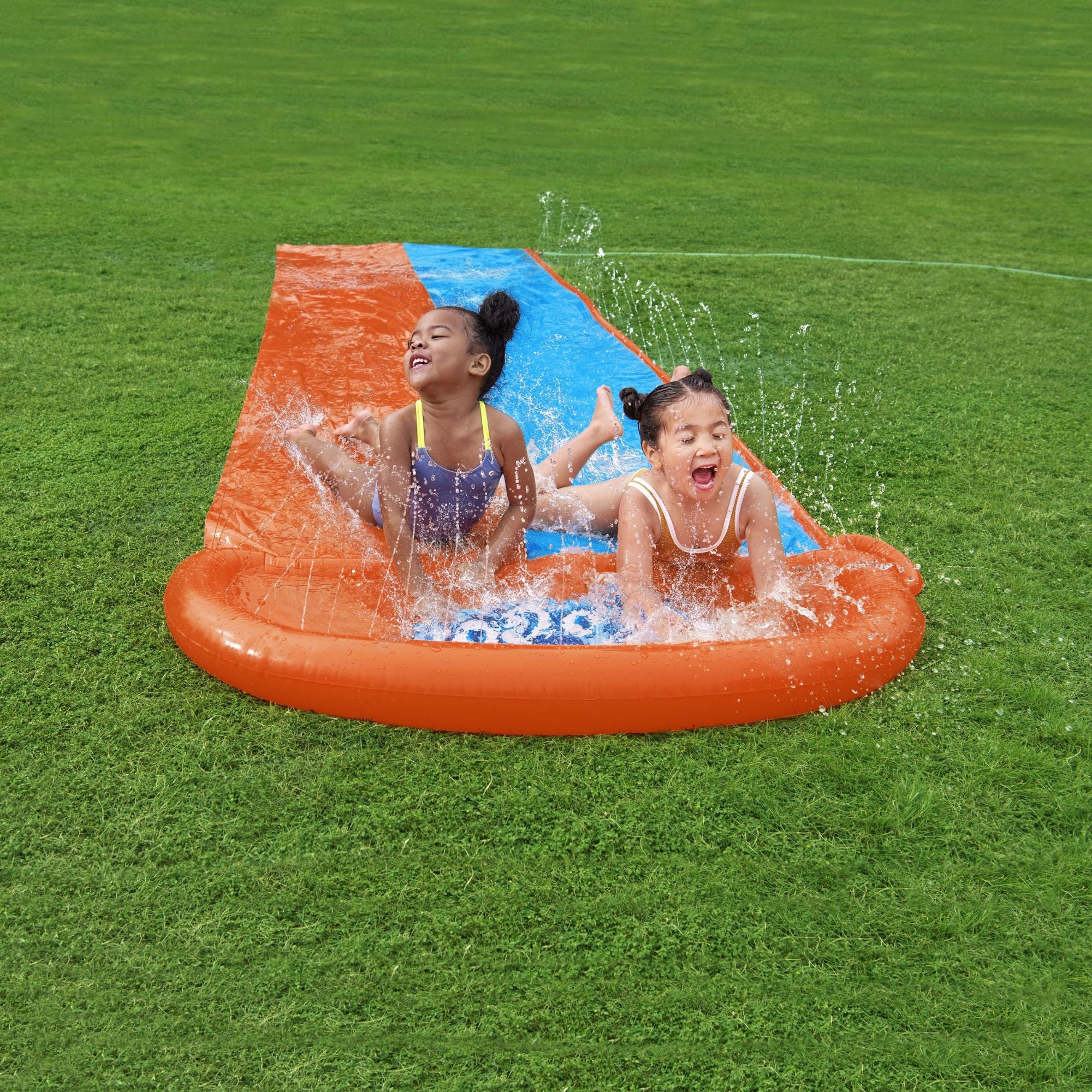 H2OGO! Double Slip Water Slide, with Sprinklers