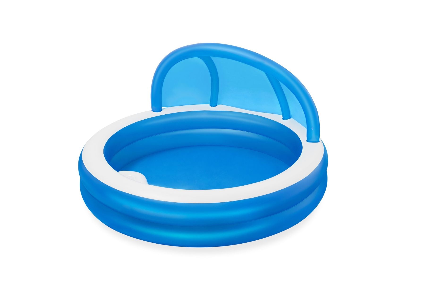 Kids Inflatable Paddling Pool with Canopy