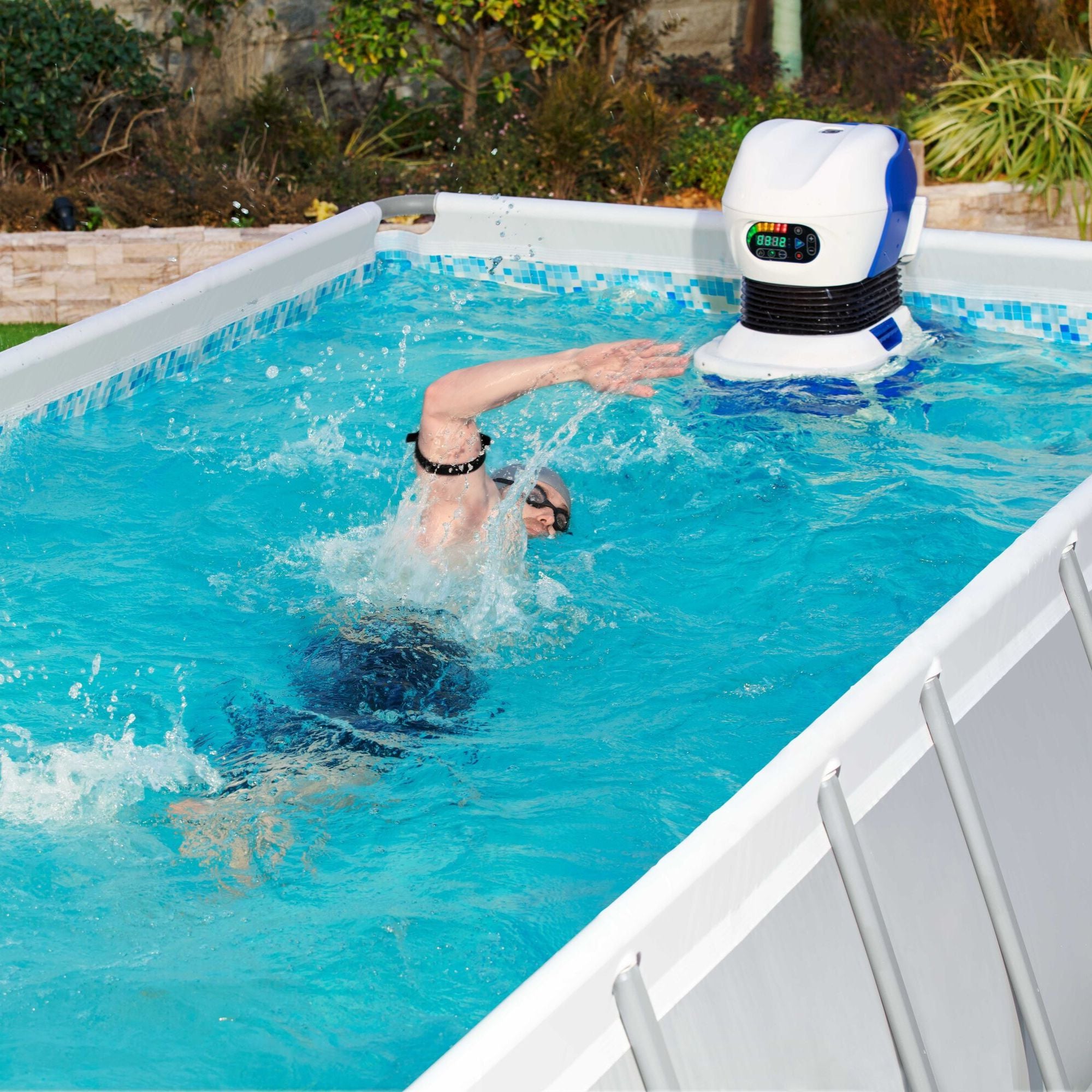 Swimfinity Swim Training Machine for Above Ground Pools