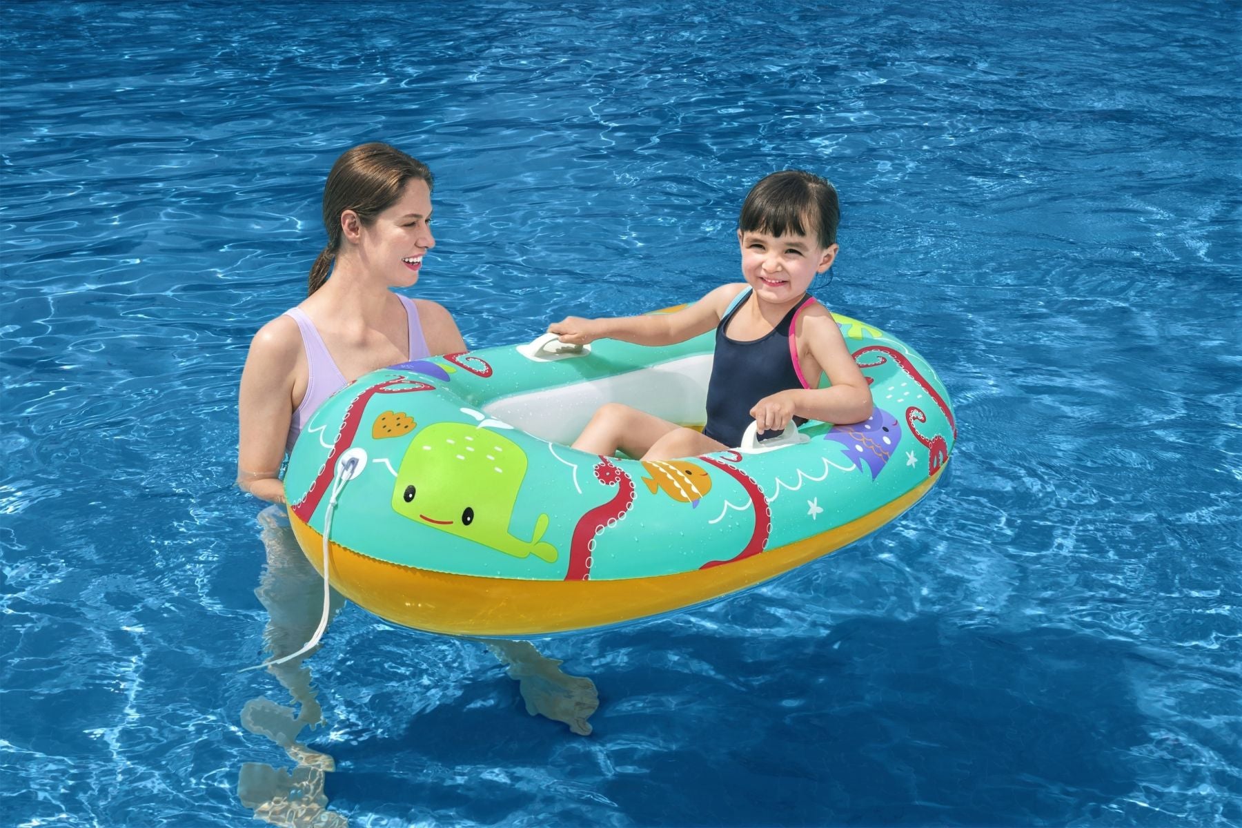 Kids Inflatable Crustacean Pool Boat