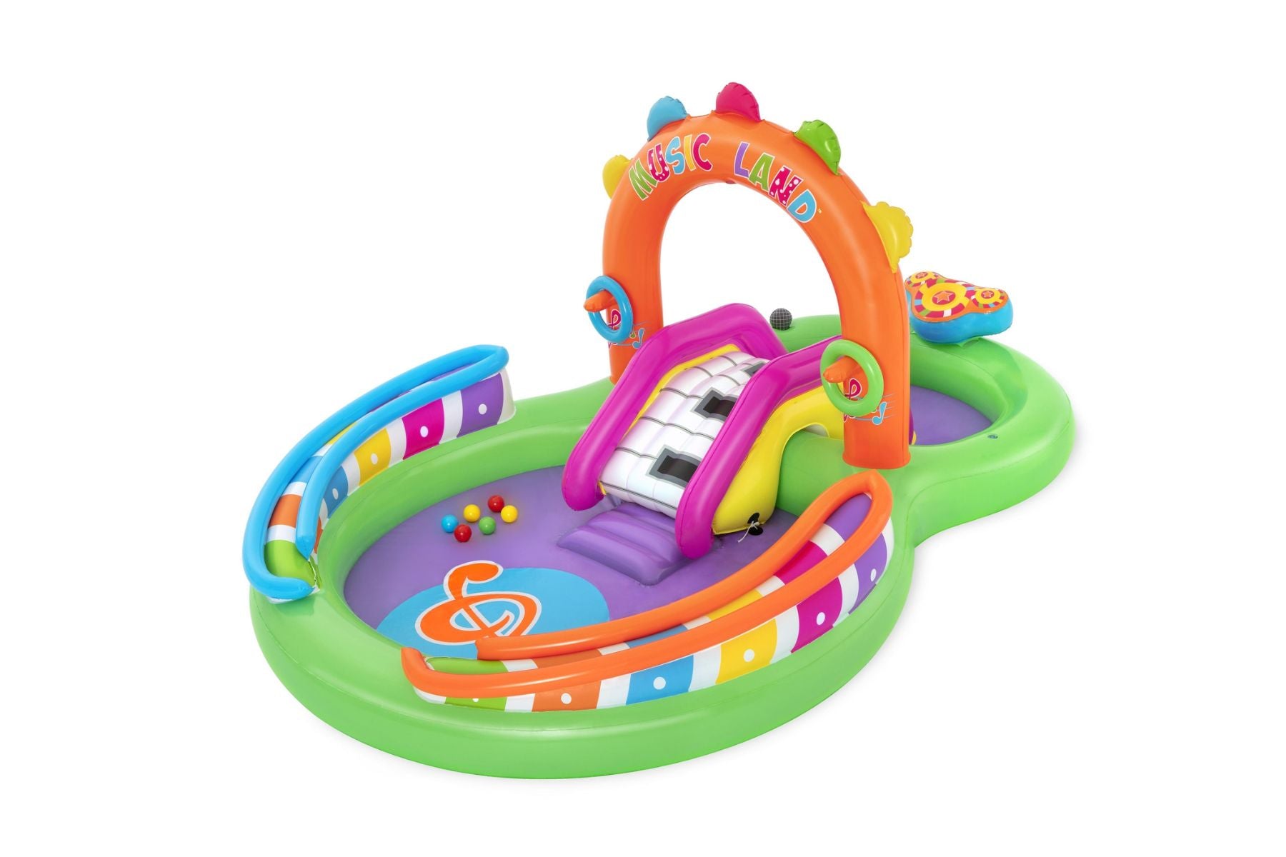 Sing 'N' Splash Paddling Pool with Play Center