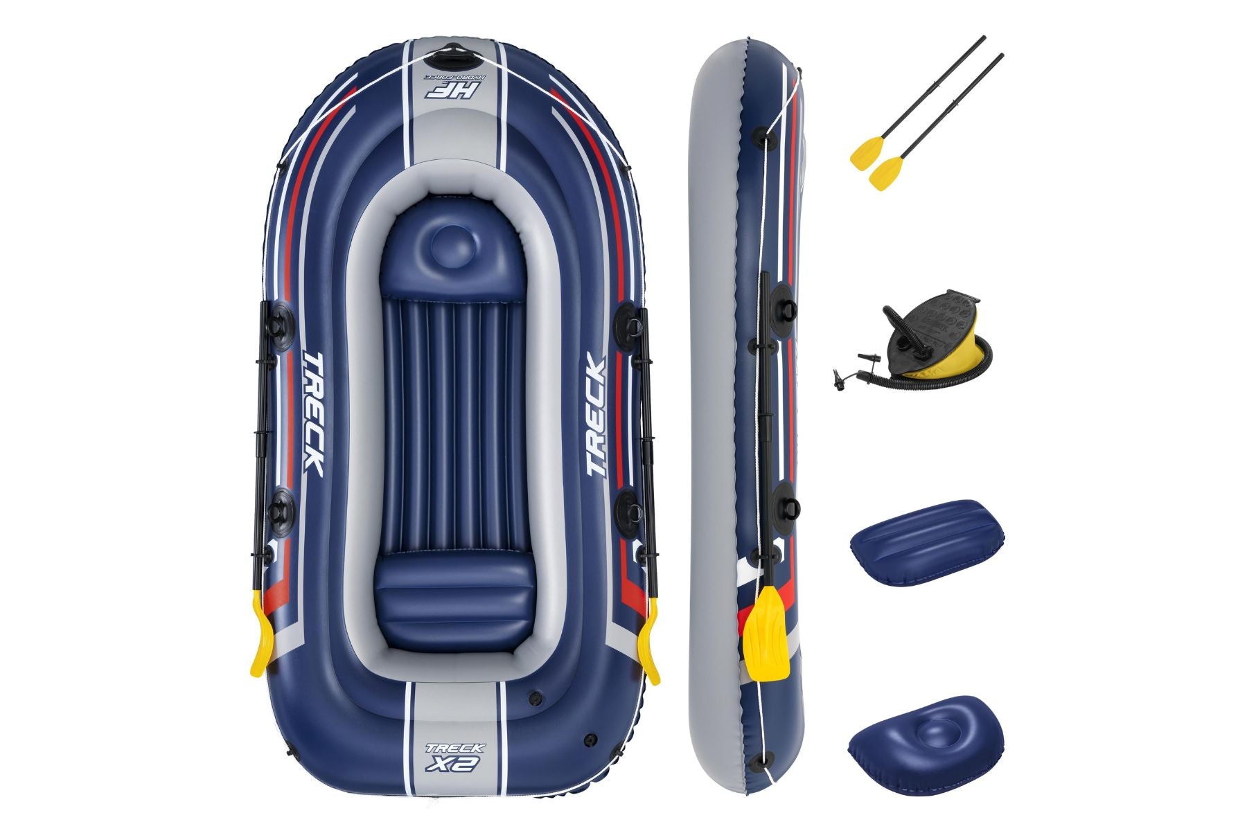 Hydro‑Force 3 Person Infltable Raft Set Treck X2