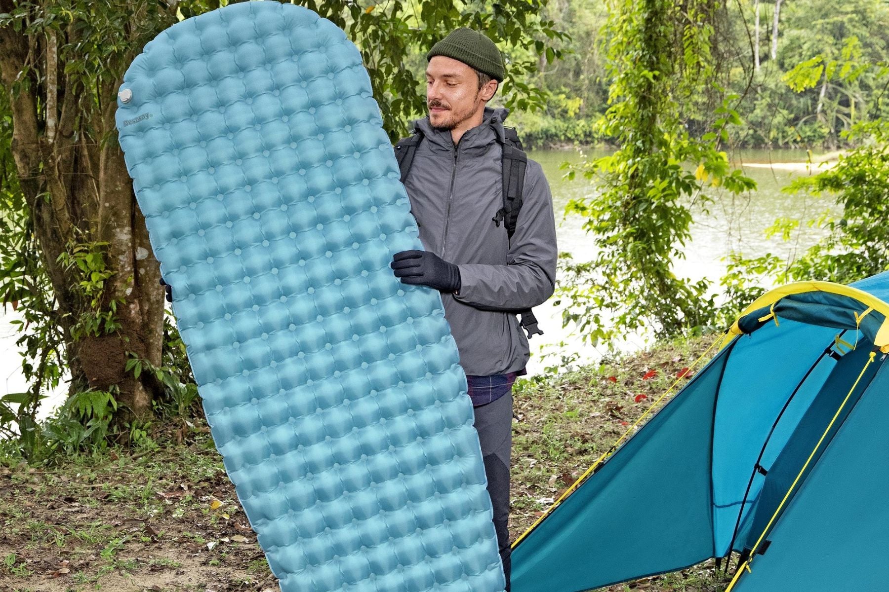 AlpineLite Ultra-Light Insulated Air Sleeping Mat - Wide