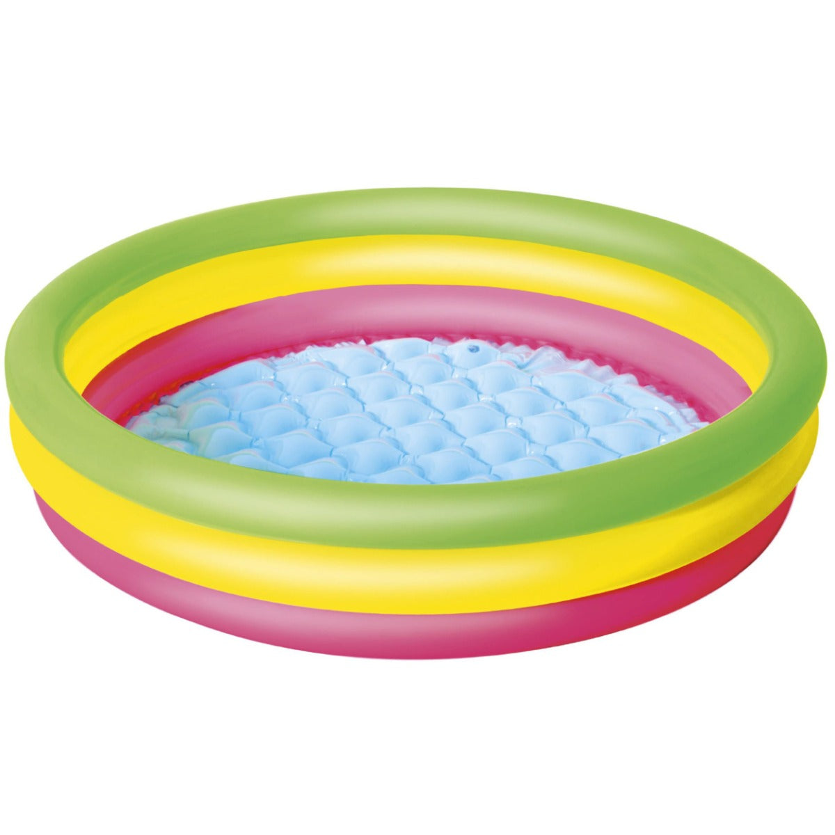 3-Ring Colourful Kids Inflatable Paddling Pool