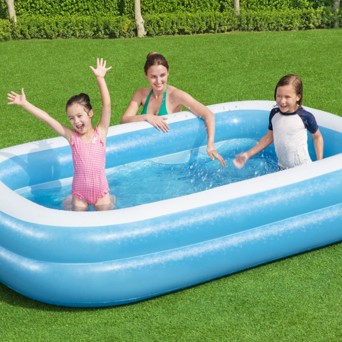 Inflatable Paddling Swimming Pool - 8.7ft