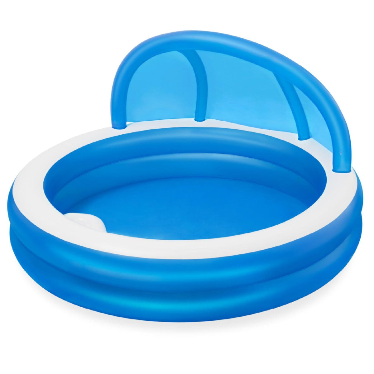 Kids Inflatable Paddling Pool with Canopy