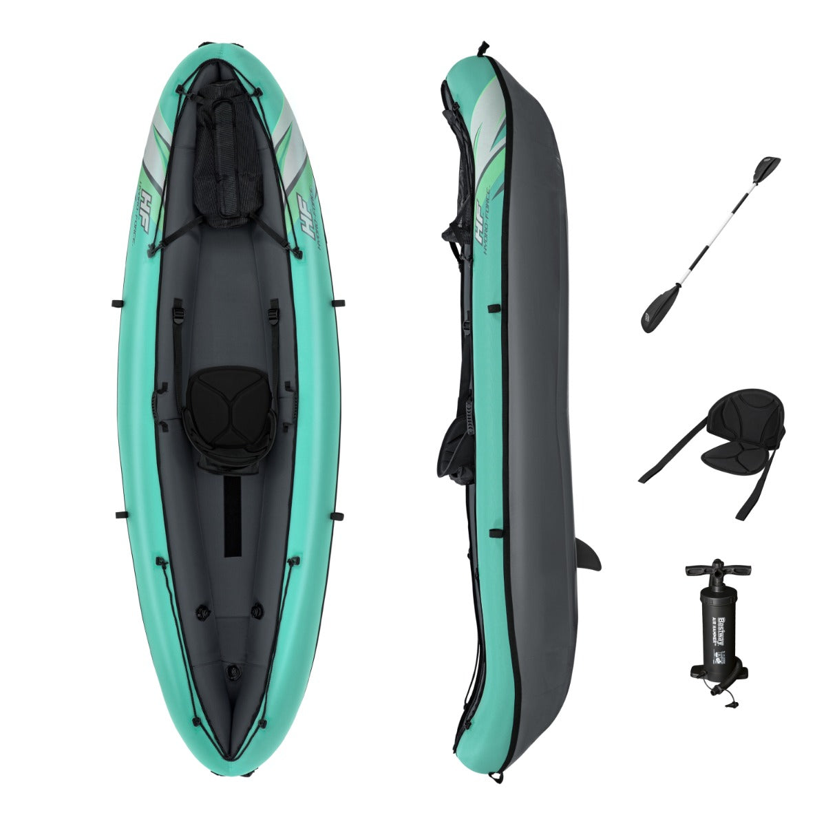 Hydro-force 1 Person Inflatable Kayak Complete Set - Ventura