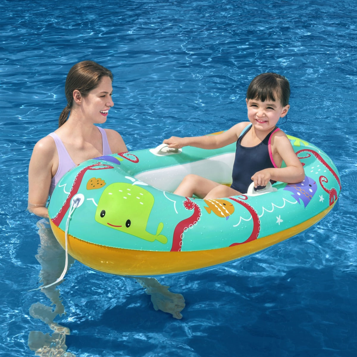 Kids Inflatable Crustacean Pool Boat