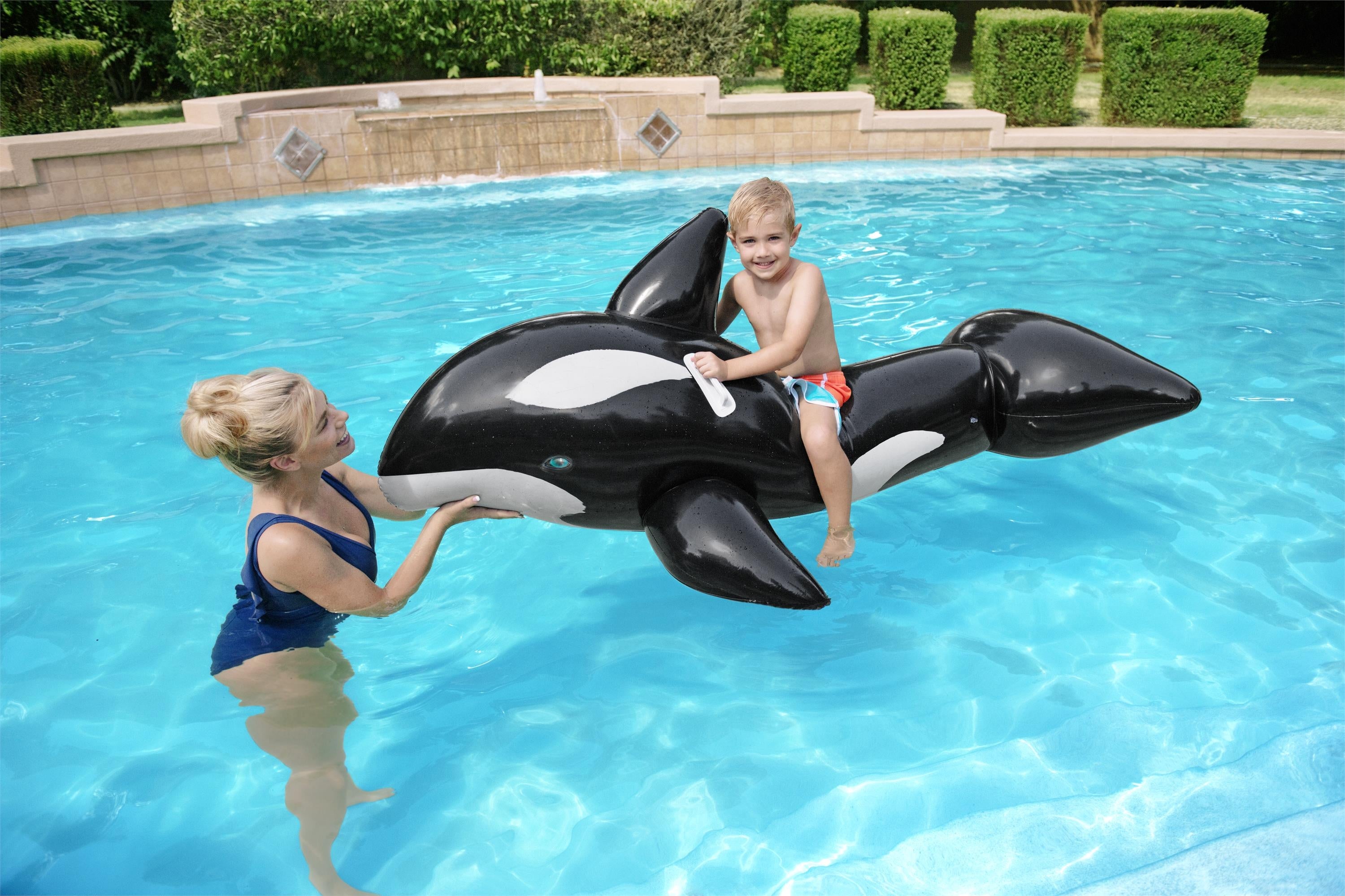 Inflatable Jumbo Whale Pool Float