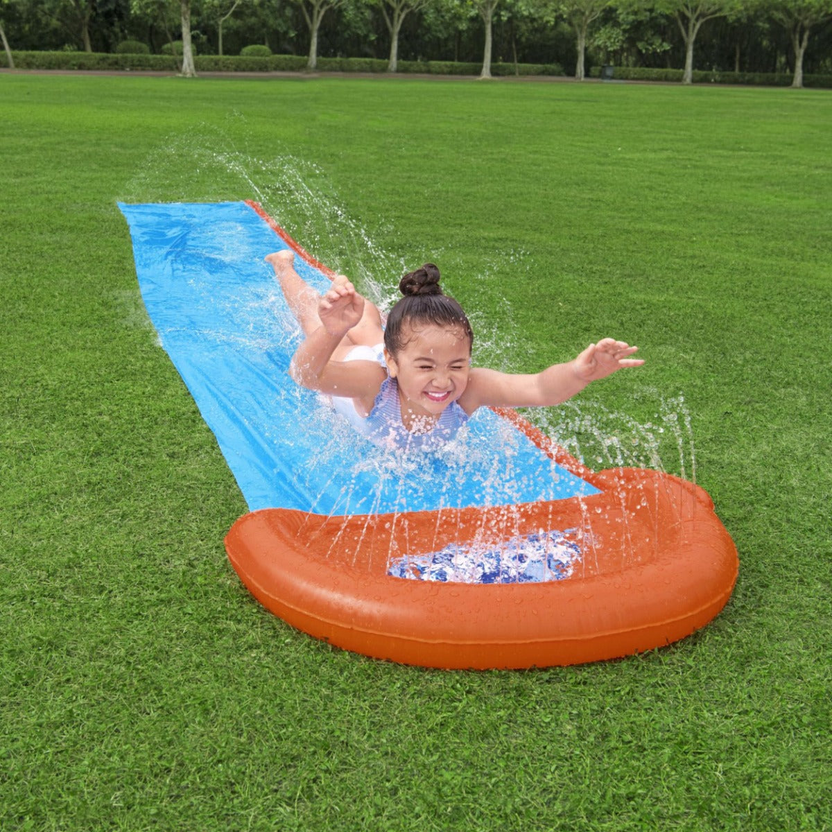 H2OGO! Single Slip Water Slide, with Sprinklers