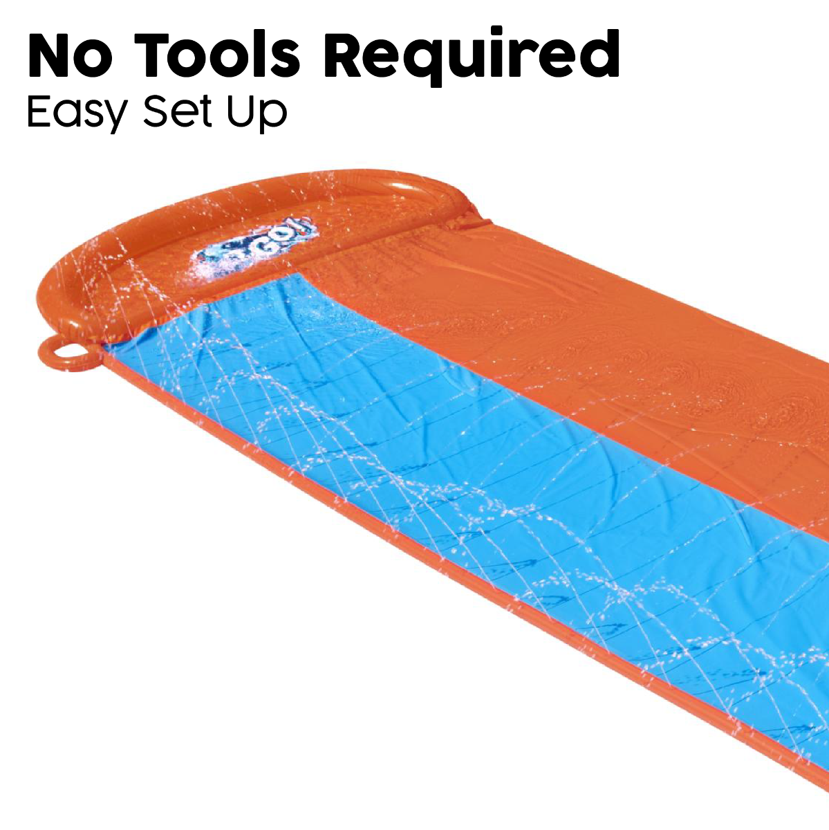 H2OGO! Double Slip Water Slide, with Sprinklers