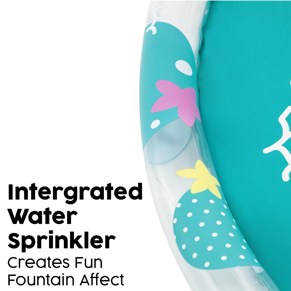 Sprinkler Splash Pad, Kids Water Mat