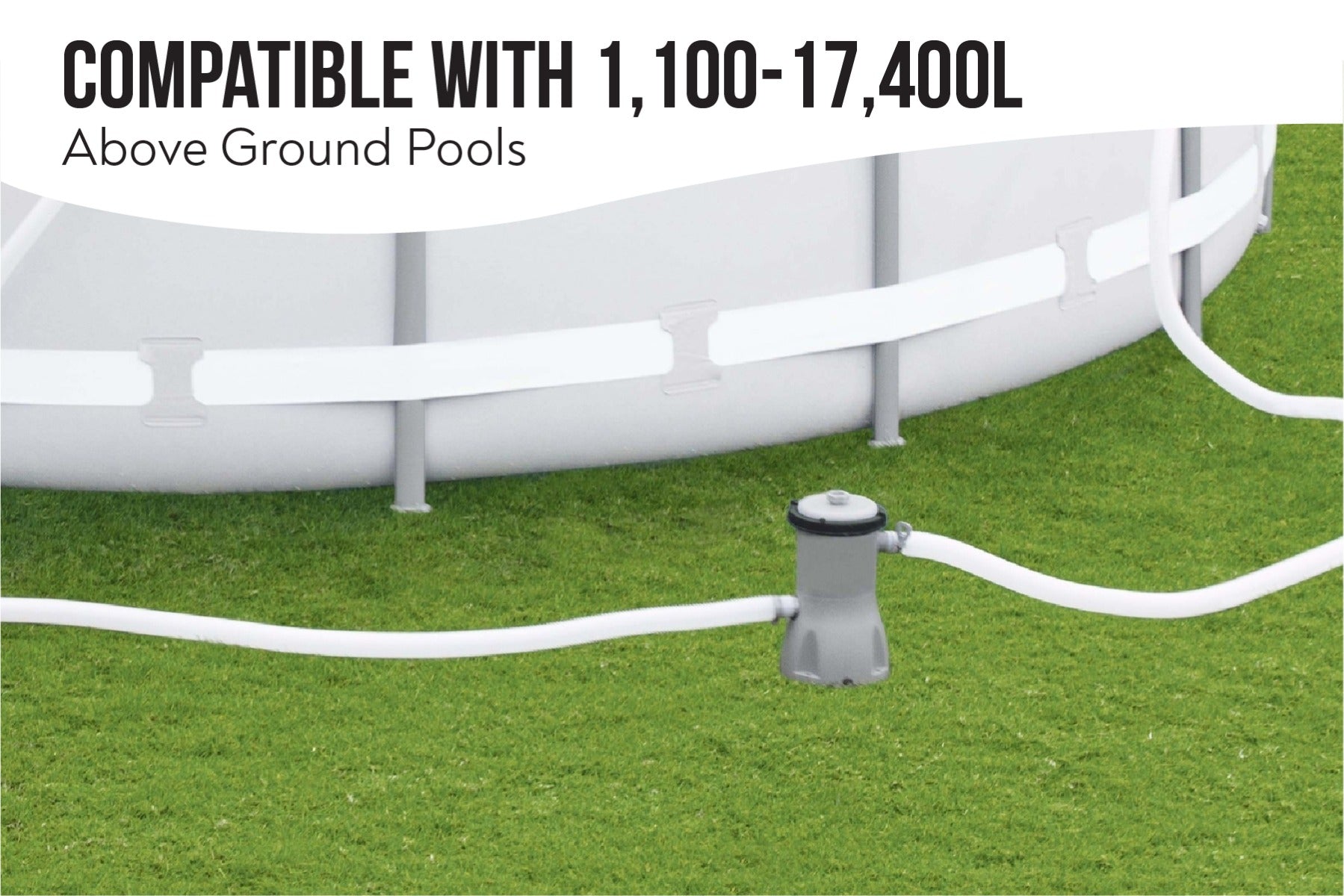 800gal Pool Filter Pump for Above Ground Pools