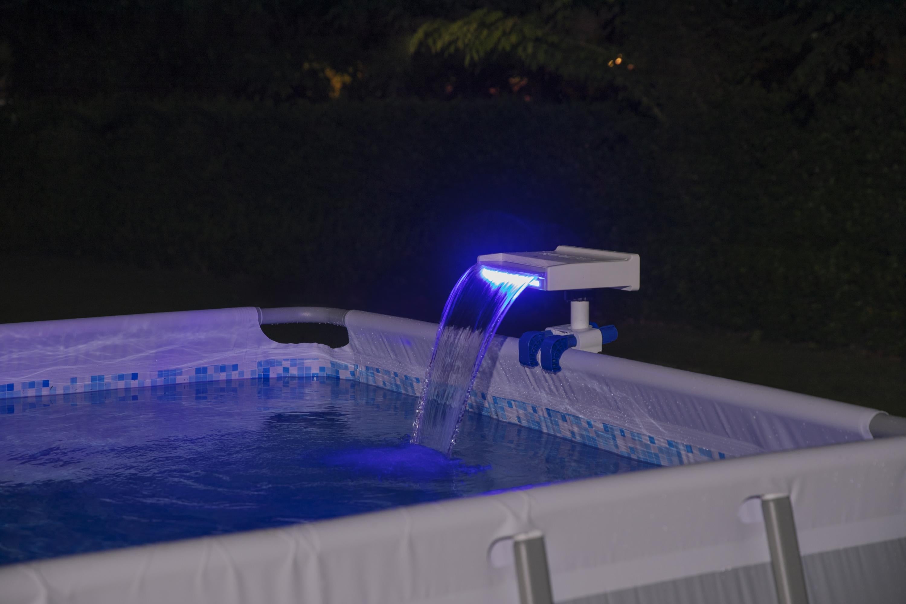 Flowclear Soothing LED Waterfall, Above Ground Pool Accessory